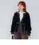 3ゲージ 2トーン アラン カーディガン