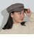 千鳥格子 キャスケット