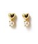 CZ プチ パール ピアス