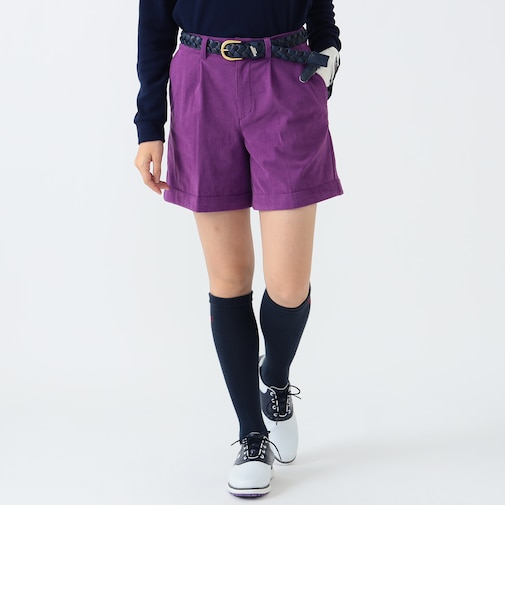 PURPLE LABEL / トリコット コーデュロイショートパンツ