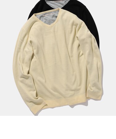 dip / 別注 2Layer V Neck Knit 24AW