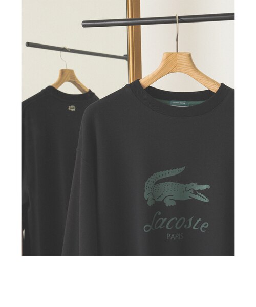 LACOSTE for BEAMS / 別注 ロゴ スウェット｜ビームスアウトレットの