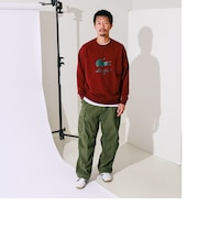 LACOSTE for BEAMS / 別注 ロゴ スウェット
