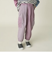 ナイロン カラーブロック カーゴパンツ（90～150cm）