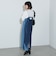 ベロアワンピース × ロングスリーブTシャツ（セットアイテム）