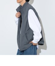 ナイロンワッシャー 起毛 メッシュベスト 【撥水加工】