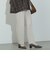 ウールライク テーパードパンツ