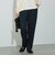 ウールライク テーパードパンツ