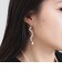 Casselini / チェーン なみなみ ピアス