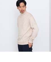 メランジ タートルネック ニット 24FW（S～XL・手洗い可能）