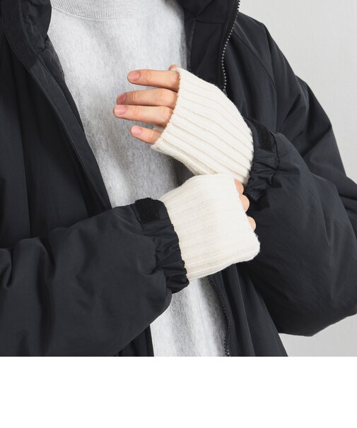 【別注】decka Quality socks / フィンガーレス リブ グローブ