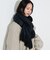 リバーシブル ラッセル編み ストール24FW