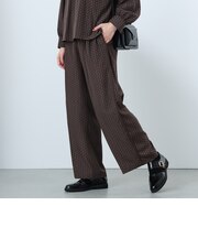 プロヴァンス柄 ラインパンツ