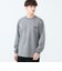 ワンポイント フェイクスエード ロングスリーブ Tシャツ