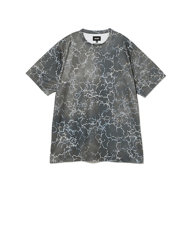 メッシュ パターンド Tシャツ