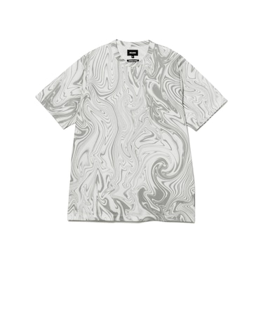 メッシュ パターンド Tシャツ