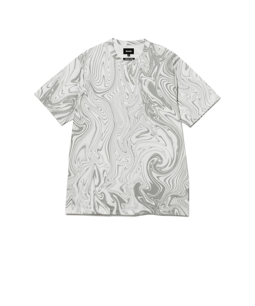 メッシュ パターンド Tシャツ