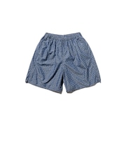 MIL Athletic Shorts NYCO Indigo Chambray Discharge Print