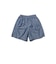 MIL Athletic Shorts NYCO Indigo Chambray Discharge Print
