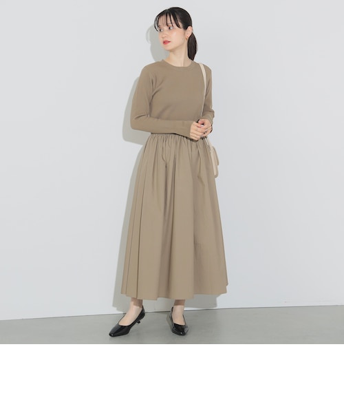 size SHORT/TALLあり］ワッシャー プリーツ ショートスリーブ