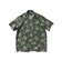 Open Collar Jacquard Mapping Print