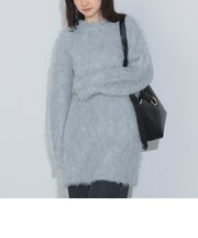 シャギーニット チュニック（ウォッシャブル）
