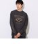 ワイルド プリント ロングスリーブ Tシャツ