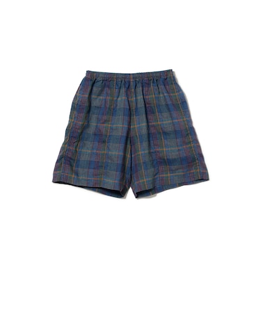 メッシュ チェック ジム ショーツ