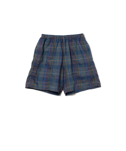 メッシュ チェック ジム ショーツ