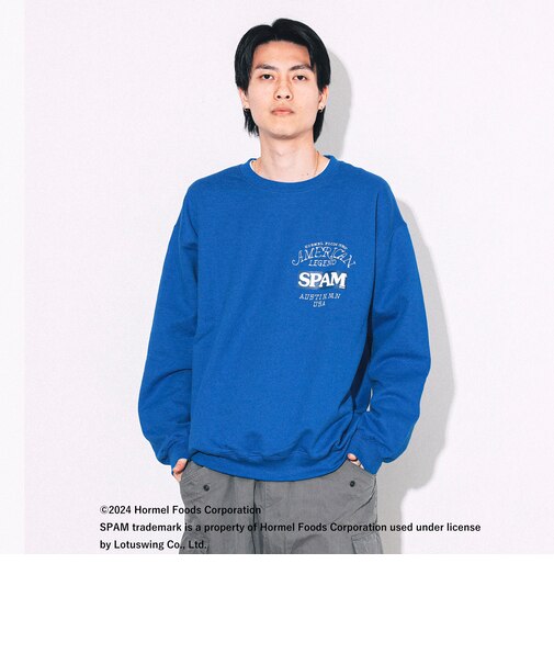【SPECIAL PRICE】SPAM(R)BRAND CREW SWEAT