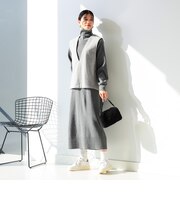 ベスト × タートルネック ワンピース セット（S～M）