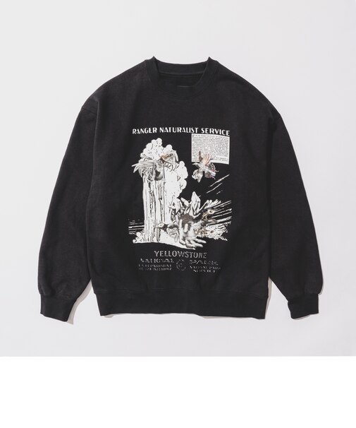 BLACK SMOKER RECORDS × KOSUKE KAWAMURA / SWEAT CREWNECK1