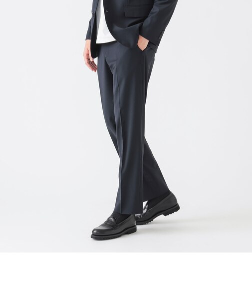 SMART MERINO(R) ウールミックス ノープリーツ スラックス (レギュラーフィット)