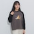 キャットプリント ロングスリーブTシャツ