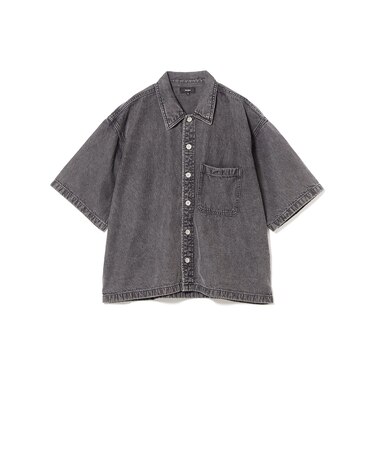 ショート デニム シャツ