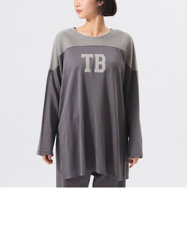 ロゴ フットボール ロングスリーブ Tシャツ