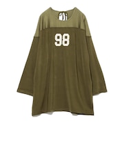 ロゴ フットボール ロングスリーブ Tシャツ