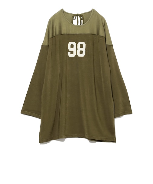 ロゴ フットボール ロングスリーブ Tシャツ