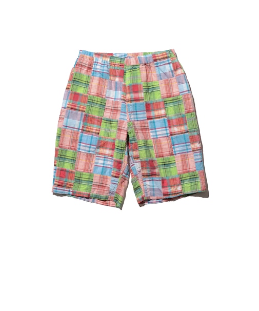 Easy Shorts Patchwork Madras
