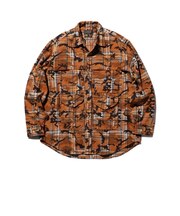 Adventure Shirt Work Plaid Camo Over Print