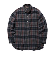 B.D. Classic-fit Indian flannel Plaid Over Dye
