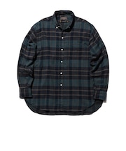 B.D. Classic-fit Indian flannel Plaid Over Dye