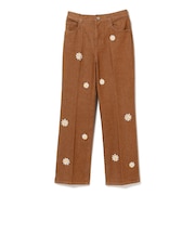 ambiance / Embroidery Denim Pants（S～L）