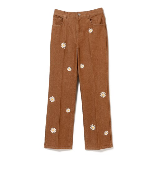 ambiance / Embroidery Denim Pants（S～L）