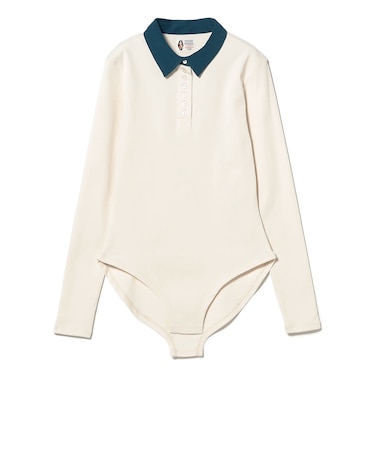 【別注】PENNEY'S / ボディスーツ ヘンリーネック トップス