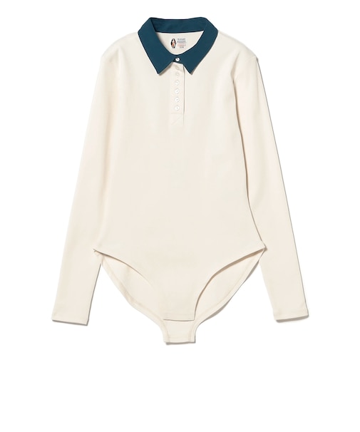 【別注】PENNEY'S / ボディスーツ ヘンリーネック トップス