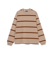 ボーダー ルーズ ロングスリーブTシャツ