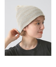 RACAL / Lace Knitting Stripe Beanie