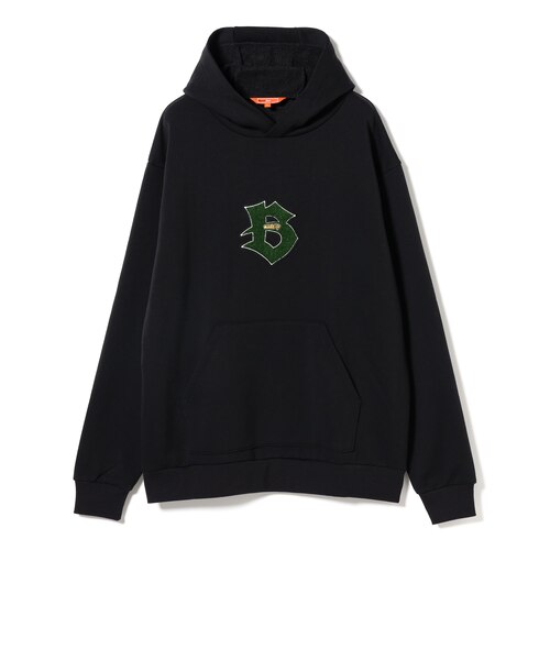 MEN〉ORANGE LABEL / Bロゴワッペン 裏毛 パーカー（吸水速乾・UV