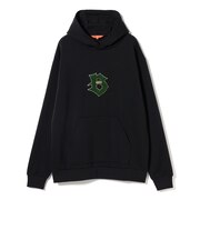 〈MEN〉ORANGE LABEL / Bロゴワッペン 裏毛 パーカー（吸水速乾・UVカット）